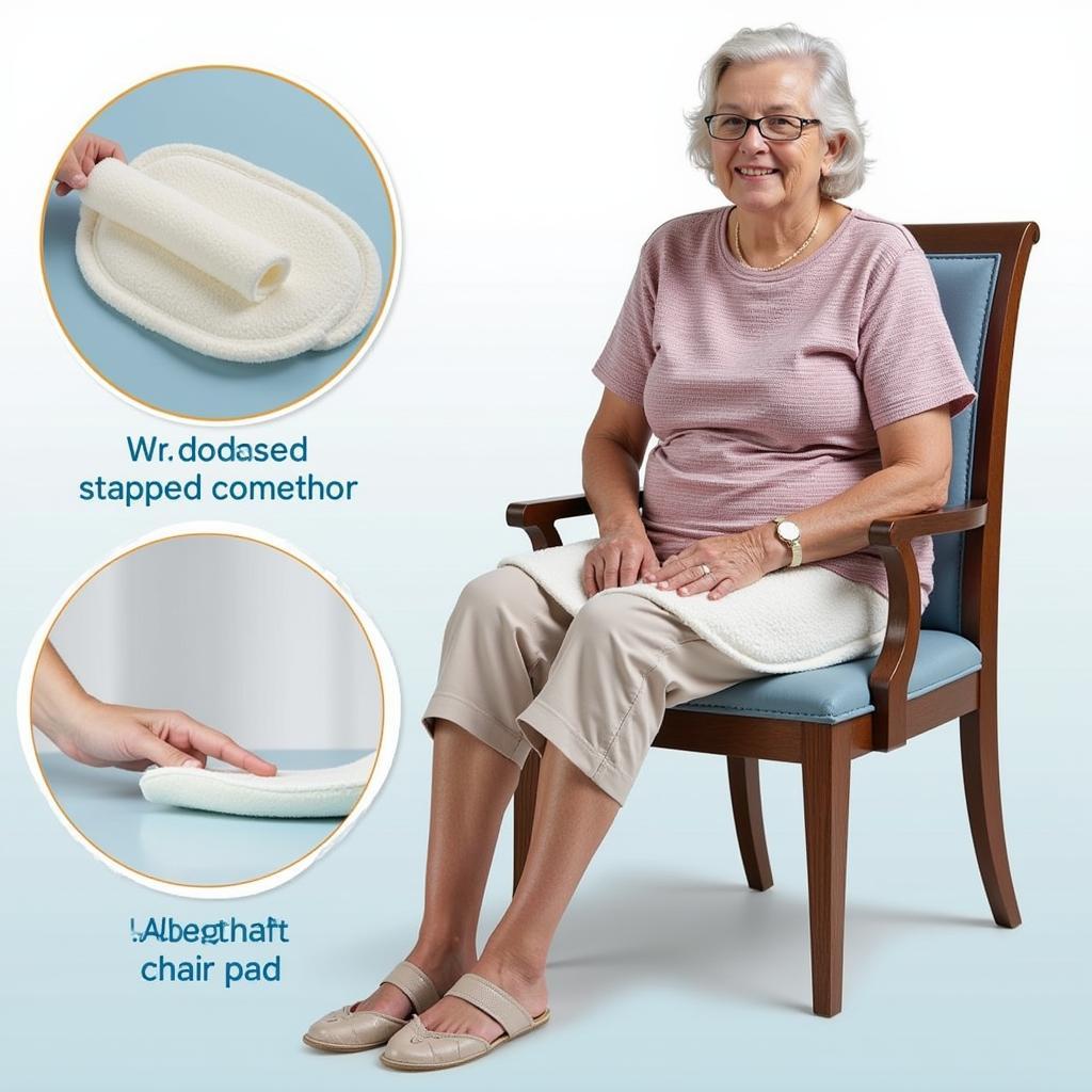 Absorbent Chair Pad for Elderly Patient