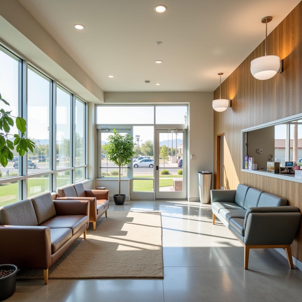 Welcoming Hospital Waiting Area