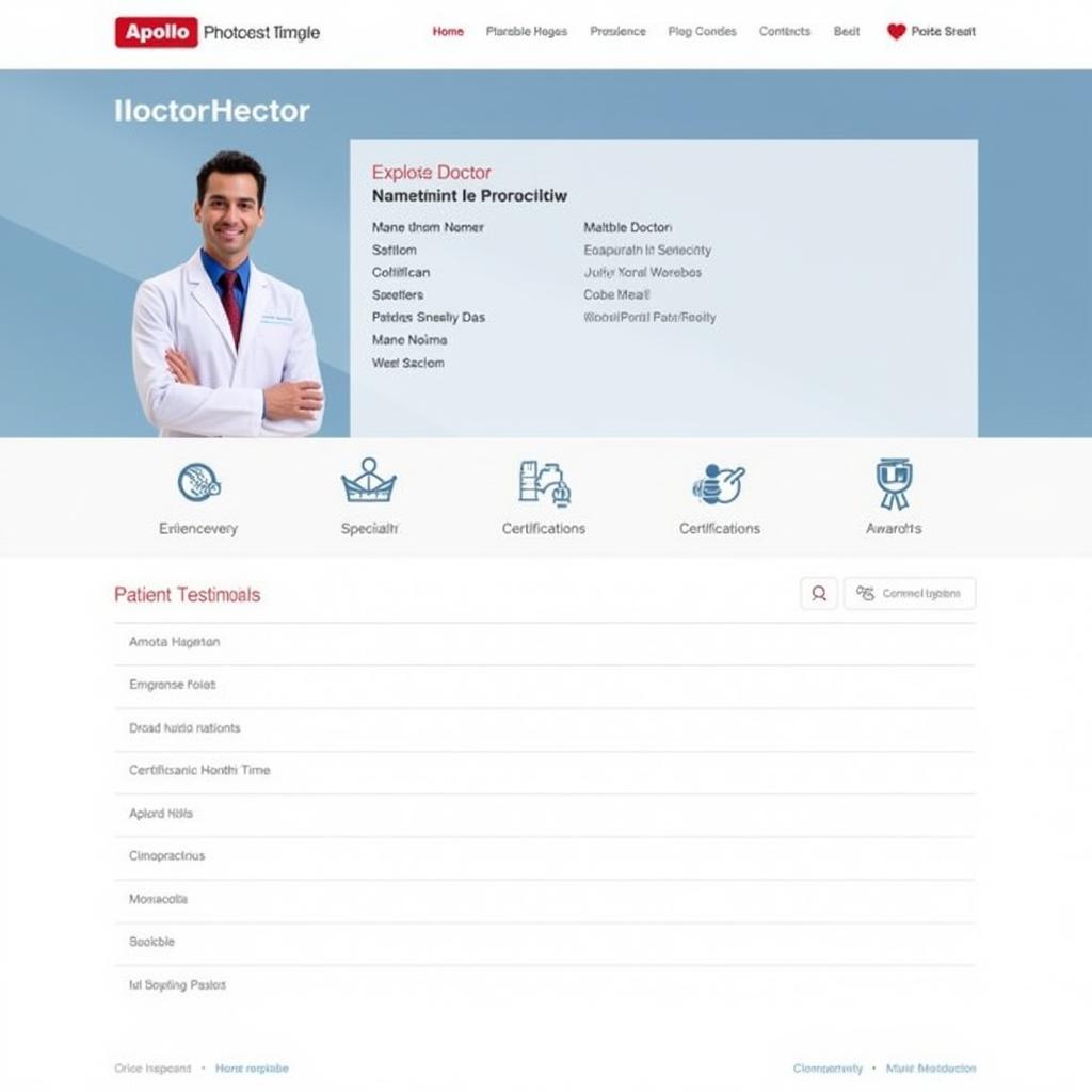 Apollo Hospital Doctor Profile