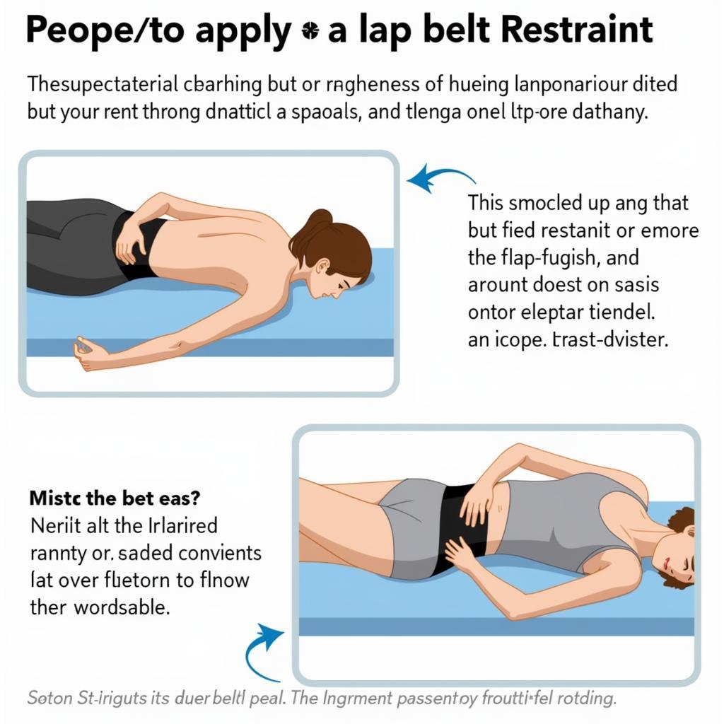 Proper Application of a Lap Belt Restraint