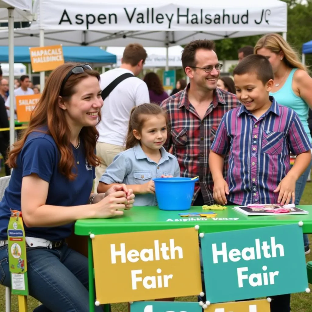 Family Fun at Aspen Valley Hospital Health Fair