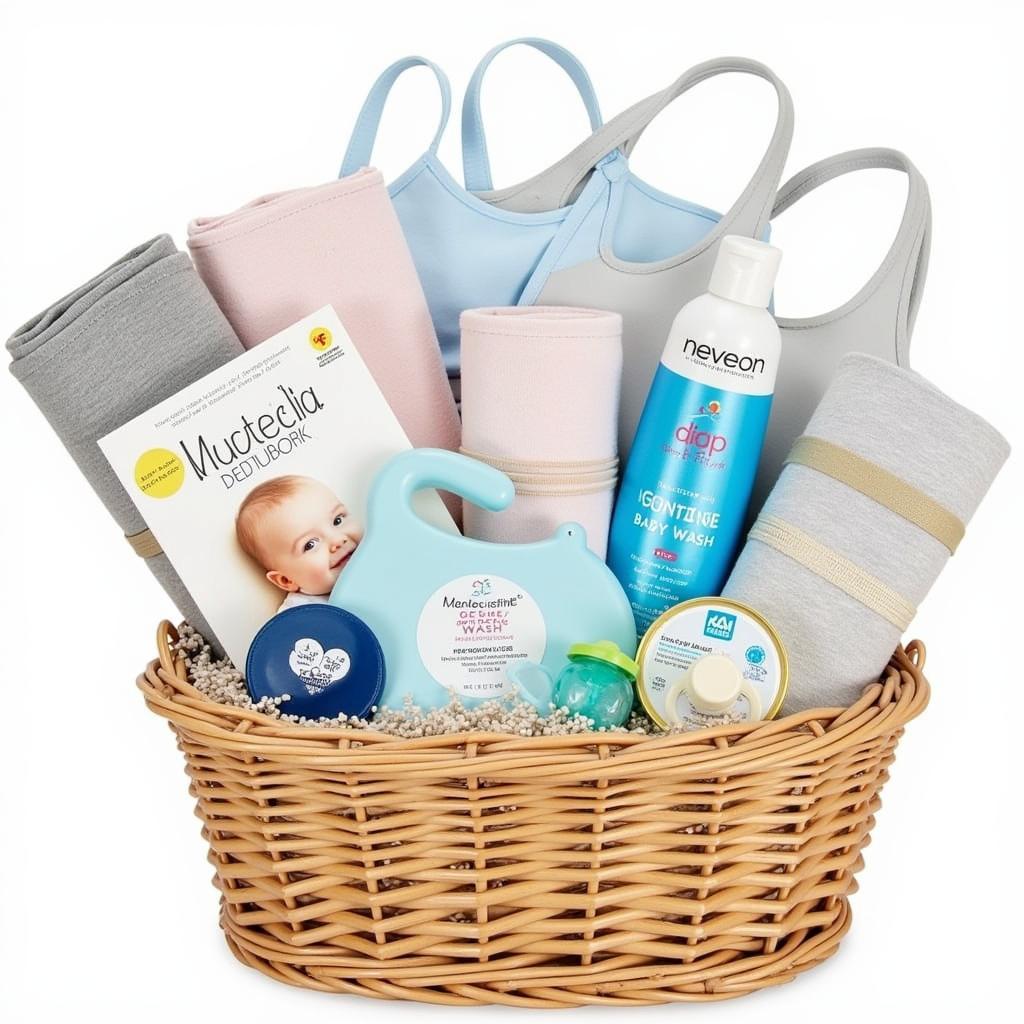 Baby Care Gift Basket for a New Mom