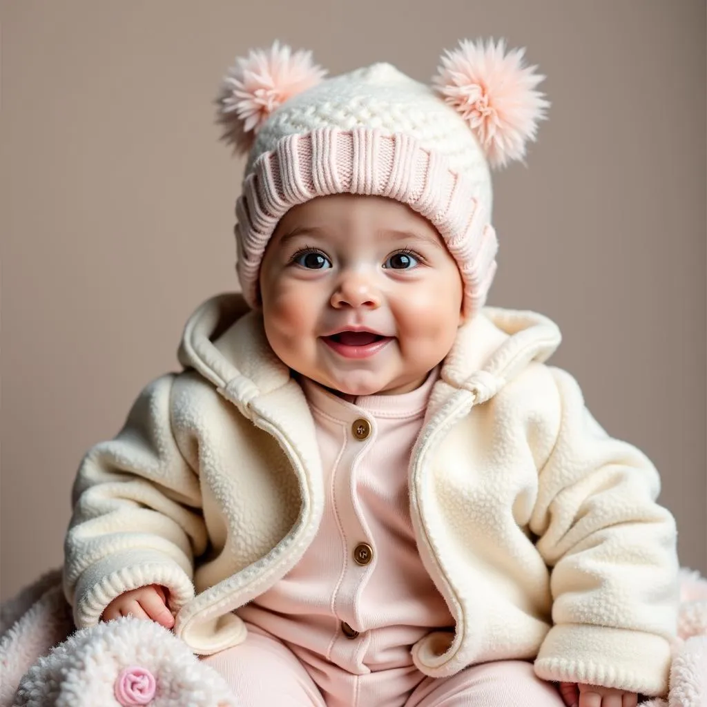 Baby Girl Coming Home Outfit for Winter