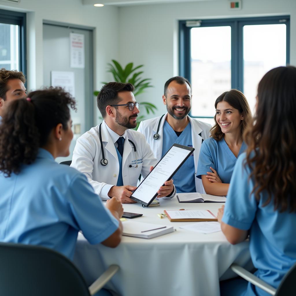 Bellevue Hospital Staff Meeting