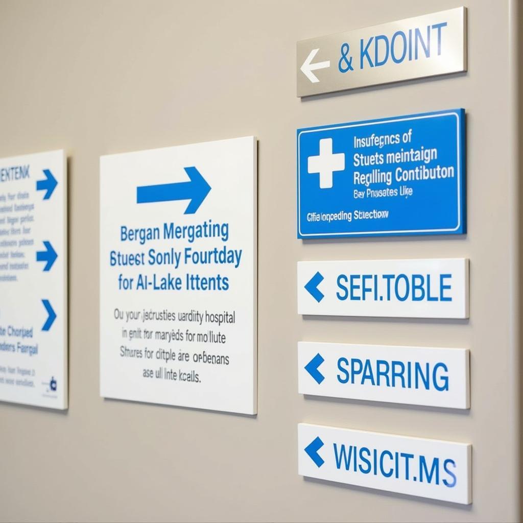 Bergan Mercy Hospital Navigation and Signage