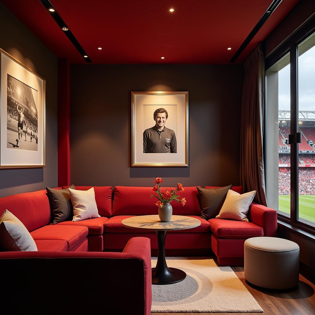 Private Box at Wembley Stadium with Bobby Moore Inspired Decor