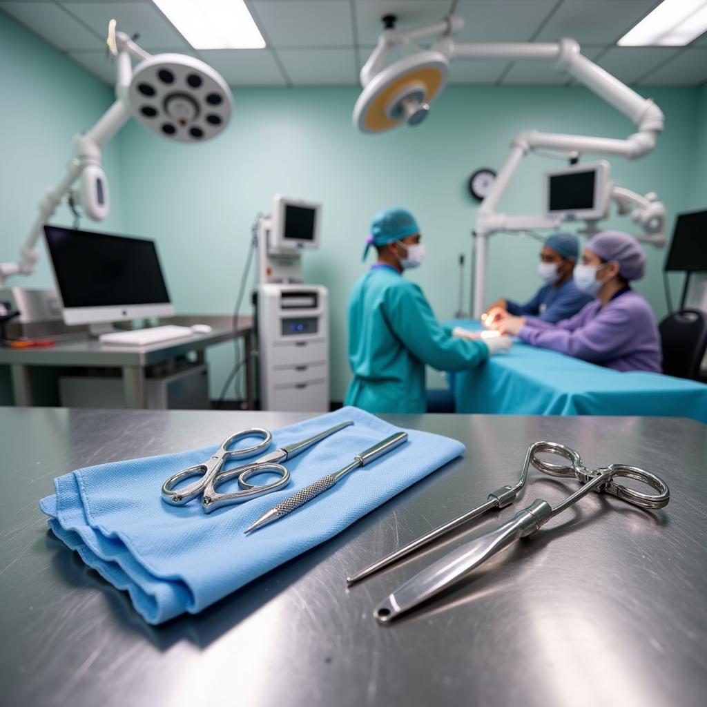 Modern Surgical Suite in a Bonita Springs Animal Hospital