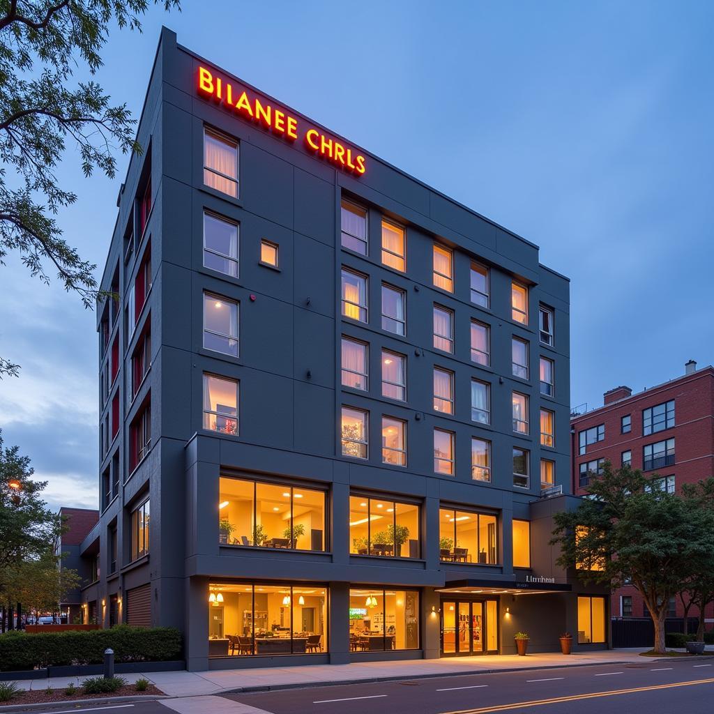 Brooklyn Hotel Exterior near Kings County Hospital