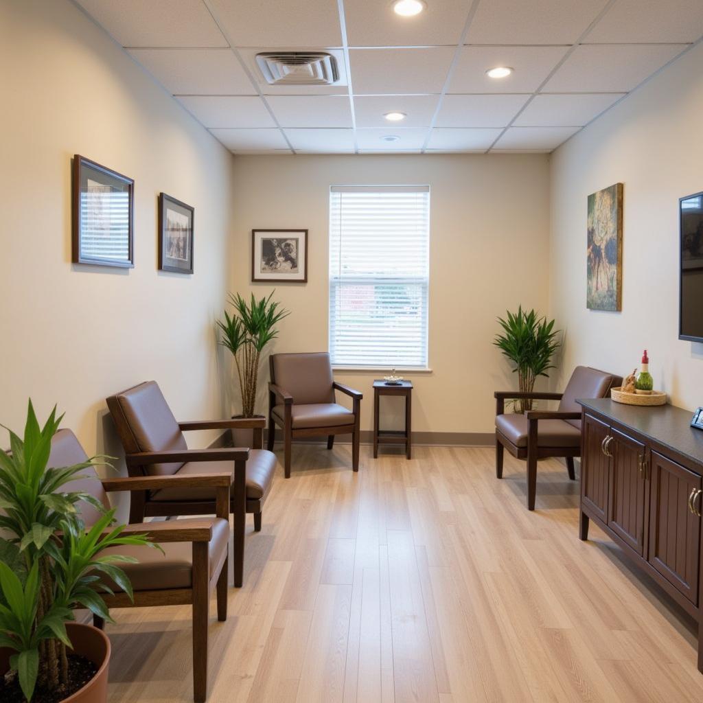 Comfortable Waiting Area at Bryant Animal Hospital