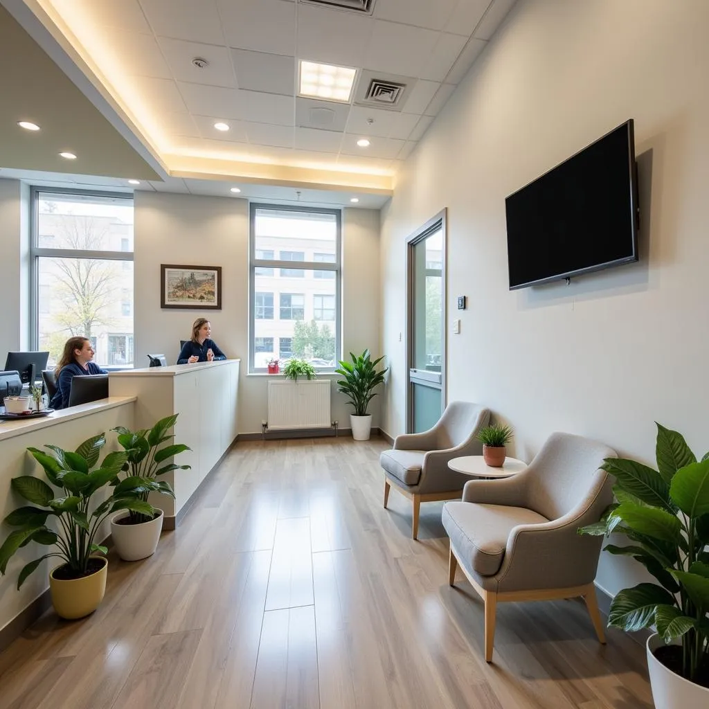 Bundaberg Hospital Dental Reception Area