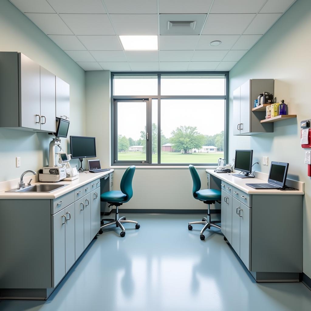 Modern animal hospital exam room in Burkburnett 