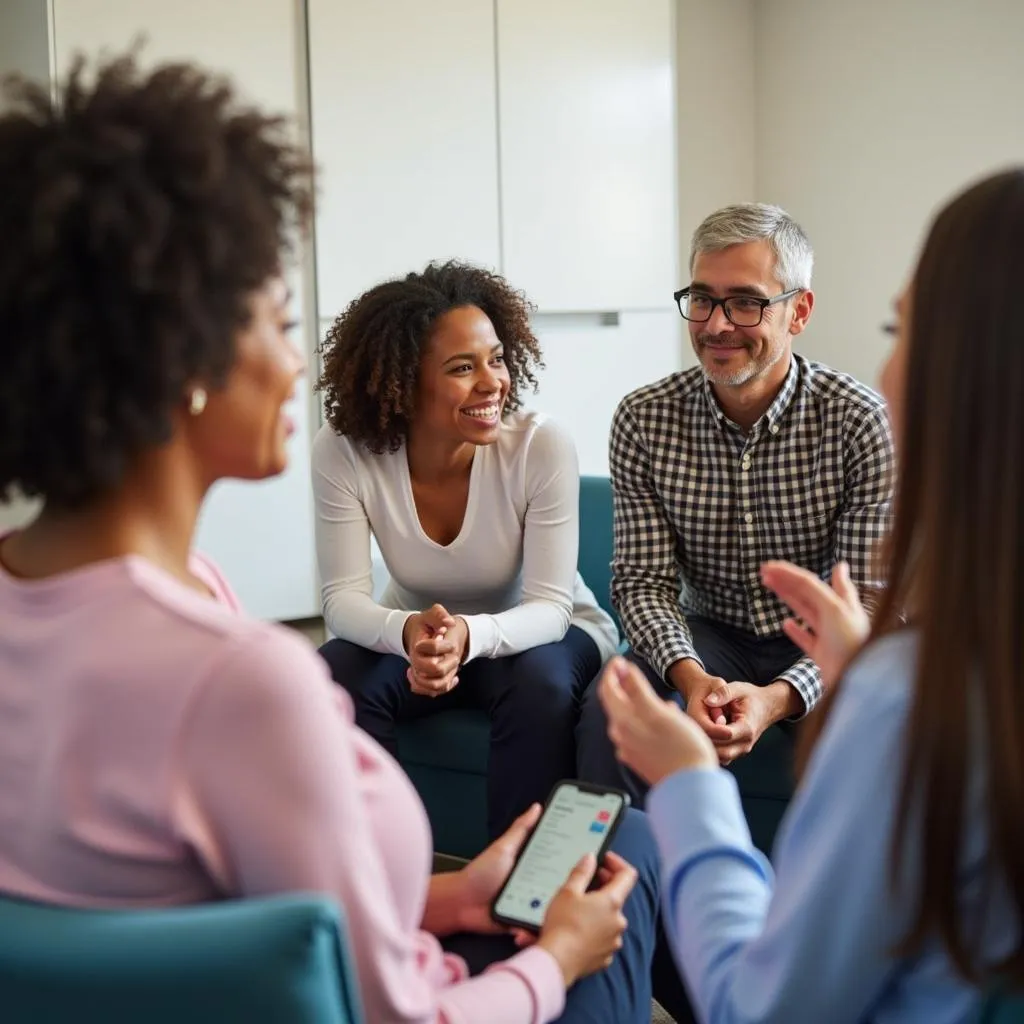 Supportive Group Therapy Session at Cambridge Behavioral Hospital