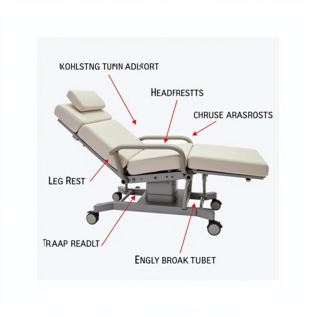 Cardiac Chair Features