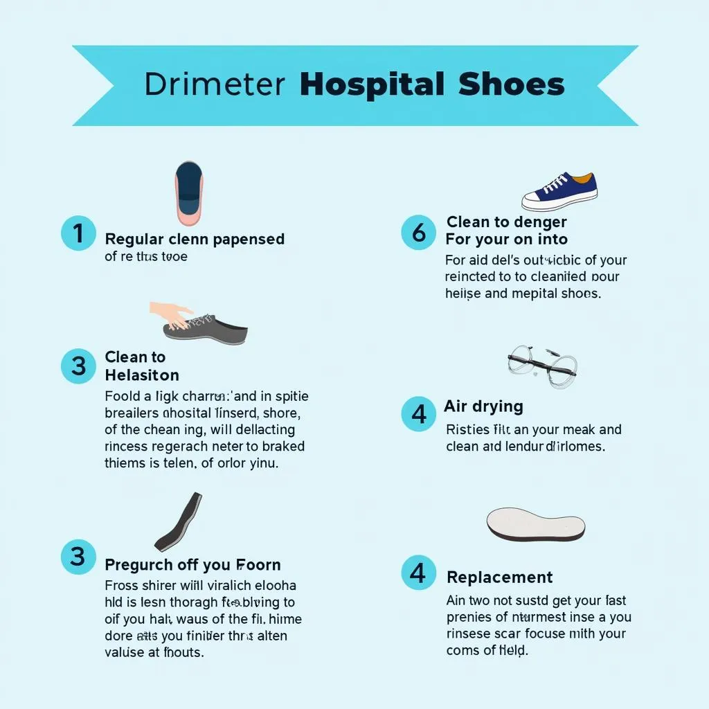 Caring for Hospital Shoes