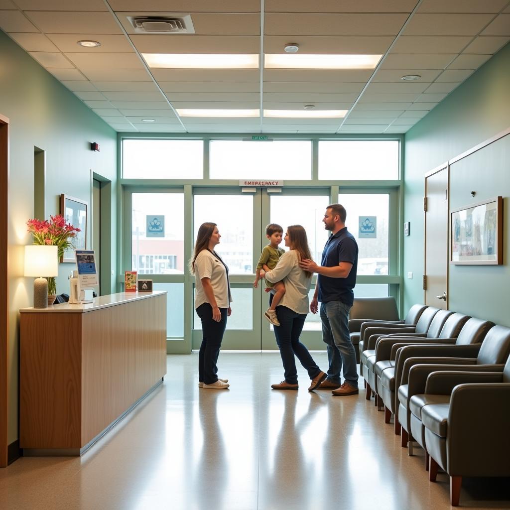 Central Harnett ER Waiting Area