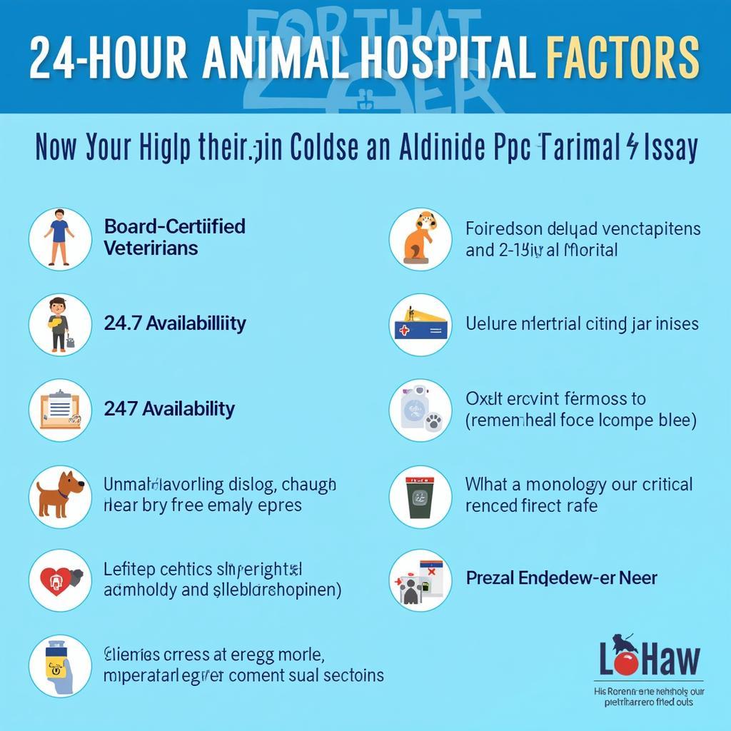 Factors to Consider When Choosing a 24-Hour Animal Hospital