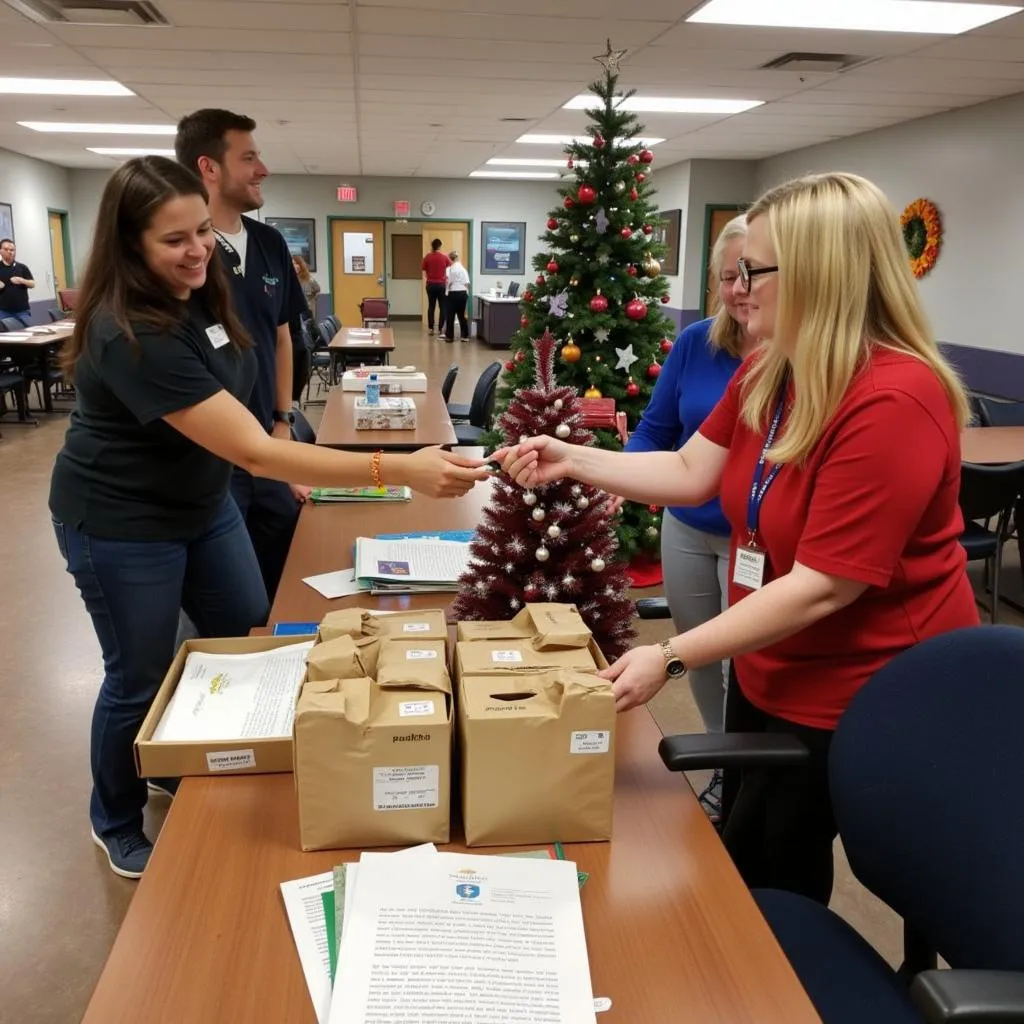 Christmas gifts for hospital patients