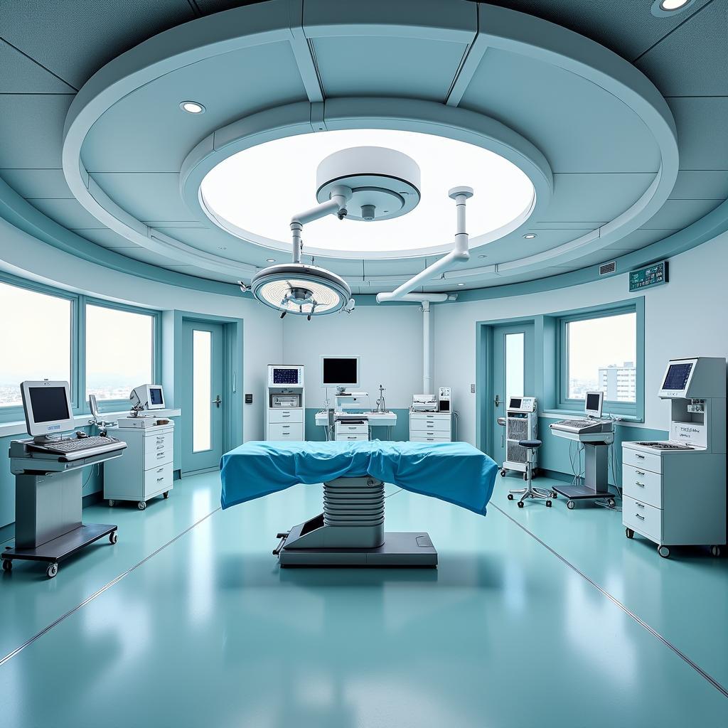 Advanced Medical Technology in a Circular Hospital Setting