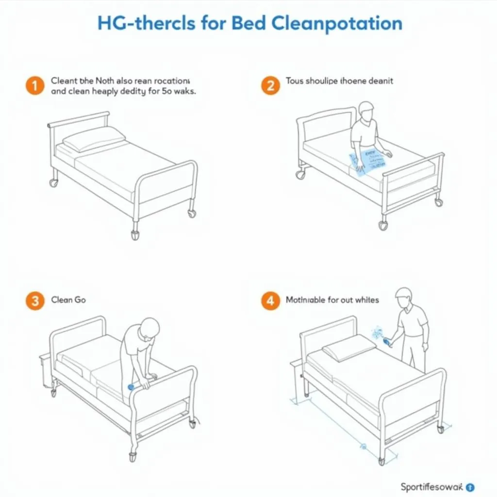 Cleaning and Maintaining a Hospital Bed Mattress