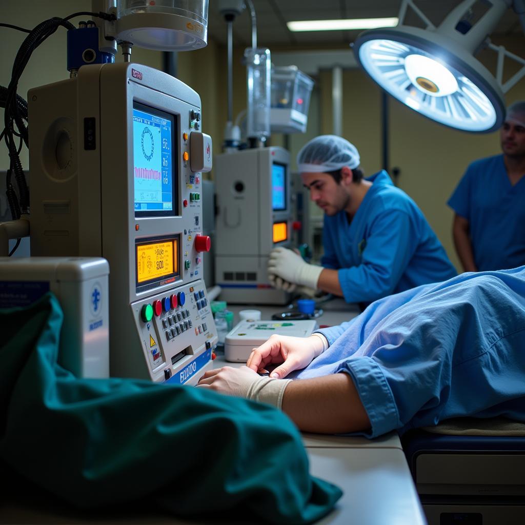 Advanced Medical Equipment for Code Rescue at Baptist Hospital