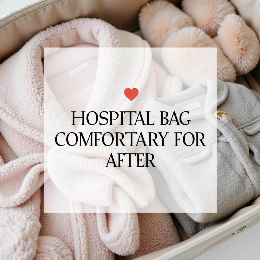 Hospital Bag Essentials: Comfortable Clothing