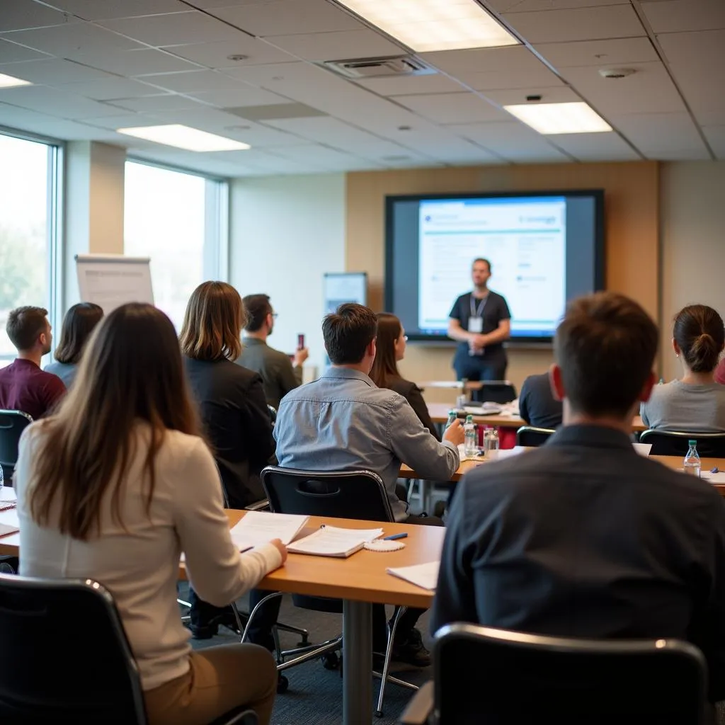 Professional Development Workshop at Community Hospital