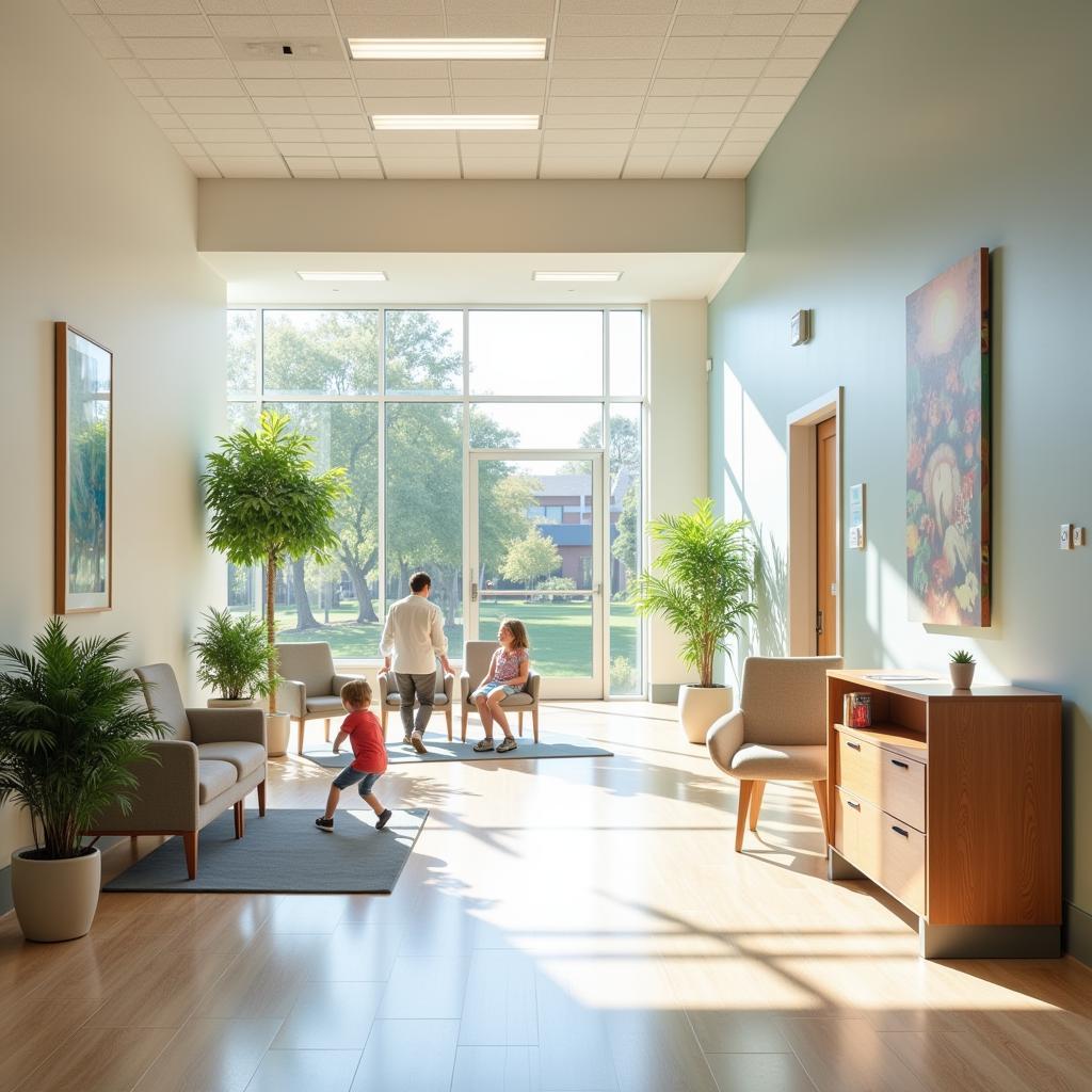 Welcoming Hospital Waiting Area