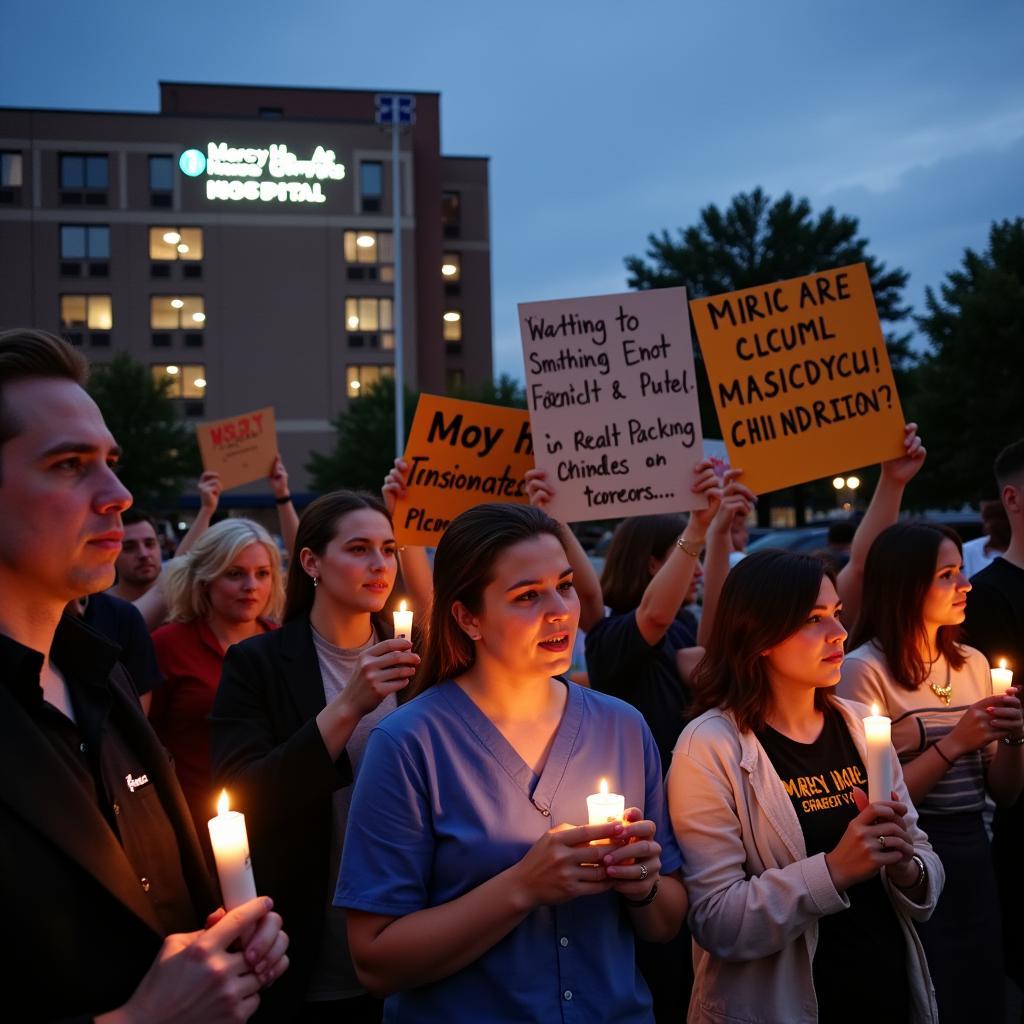 Community Support for Mercy Hospital Fort Smith AR after Active Shooter