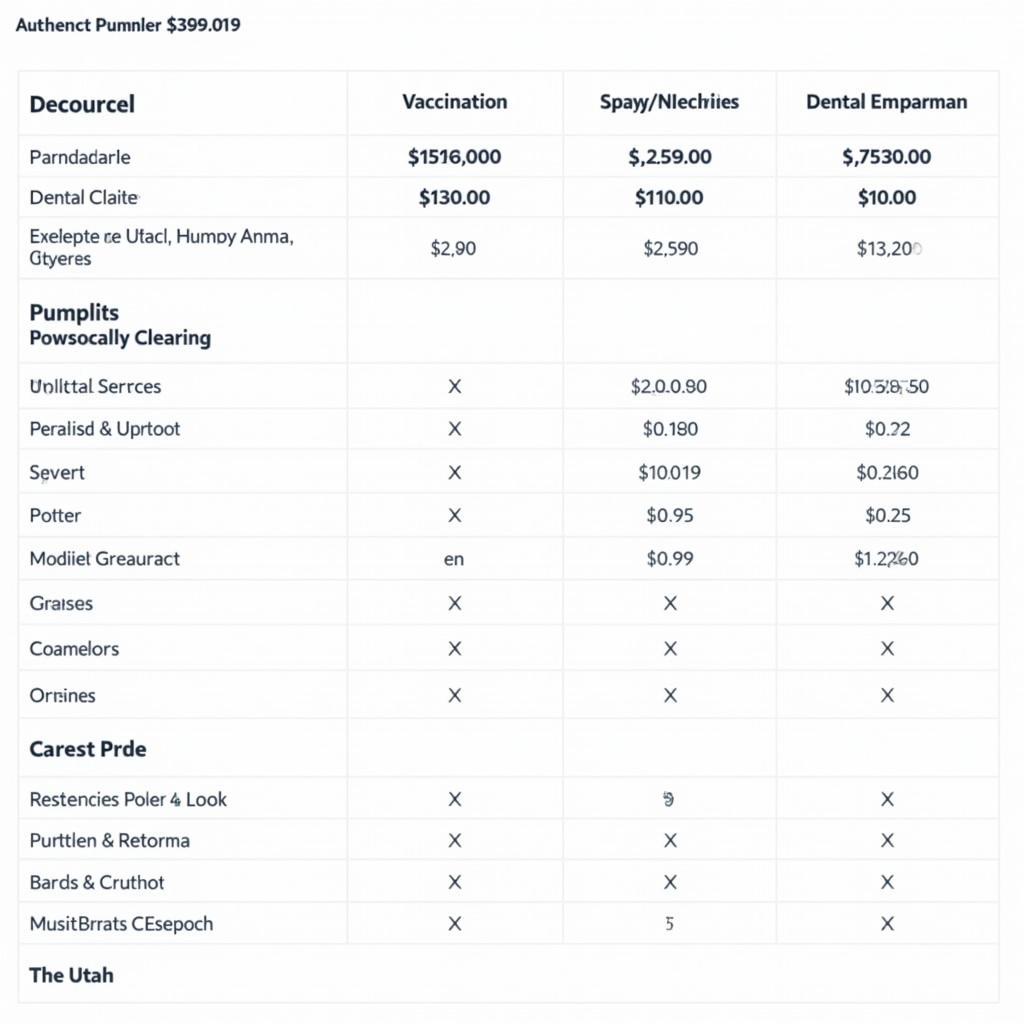 Comparing Utah Animal Hospital Prices