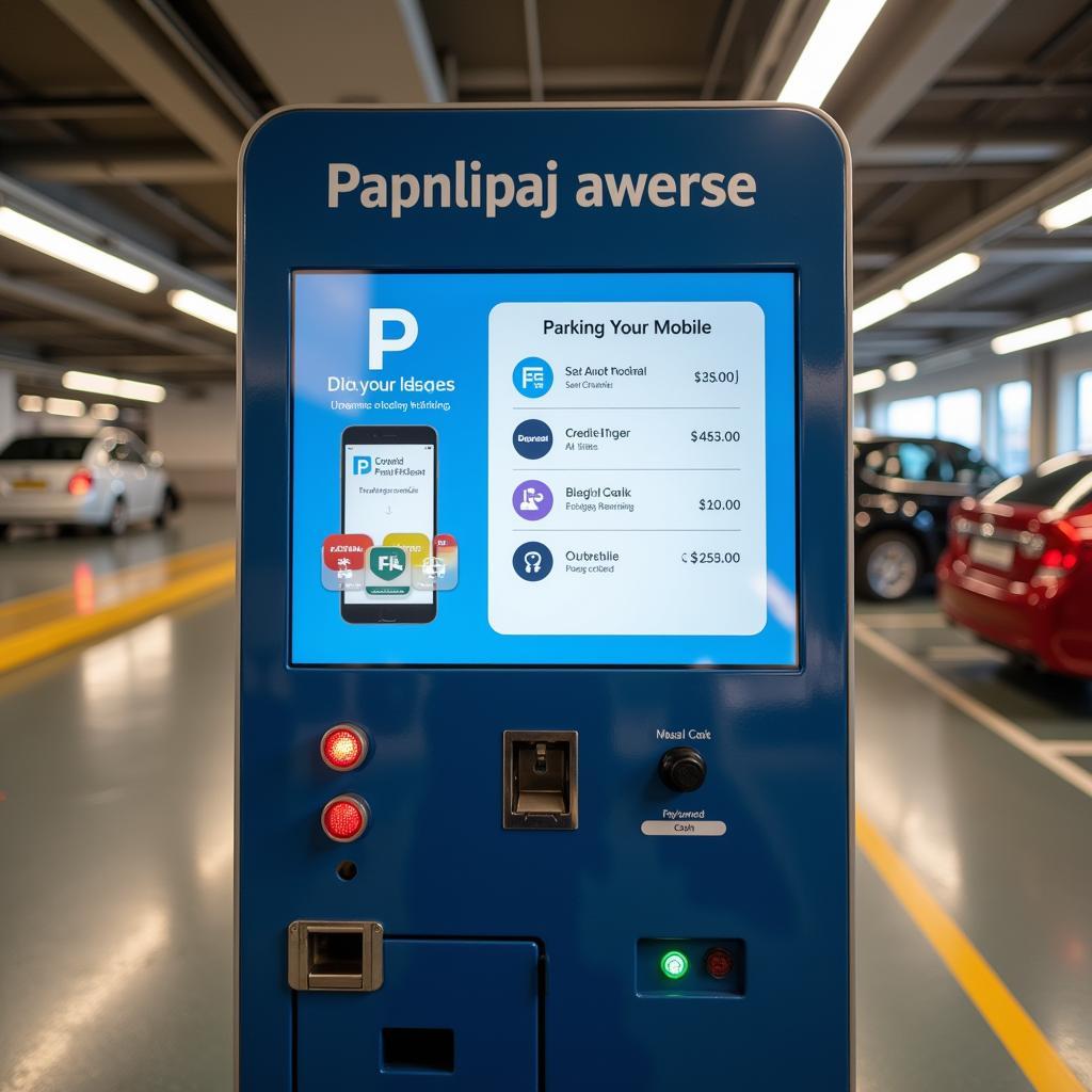 Cook County Hospital Parking Garage Payment Kiosk