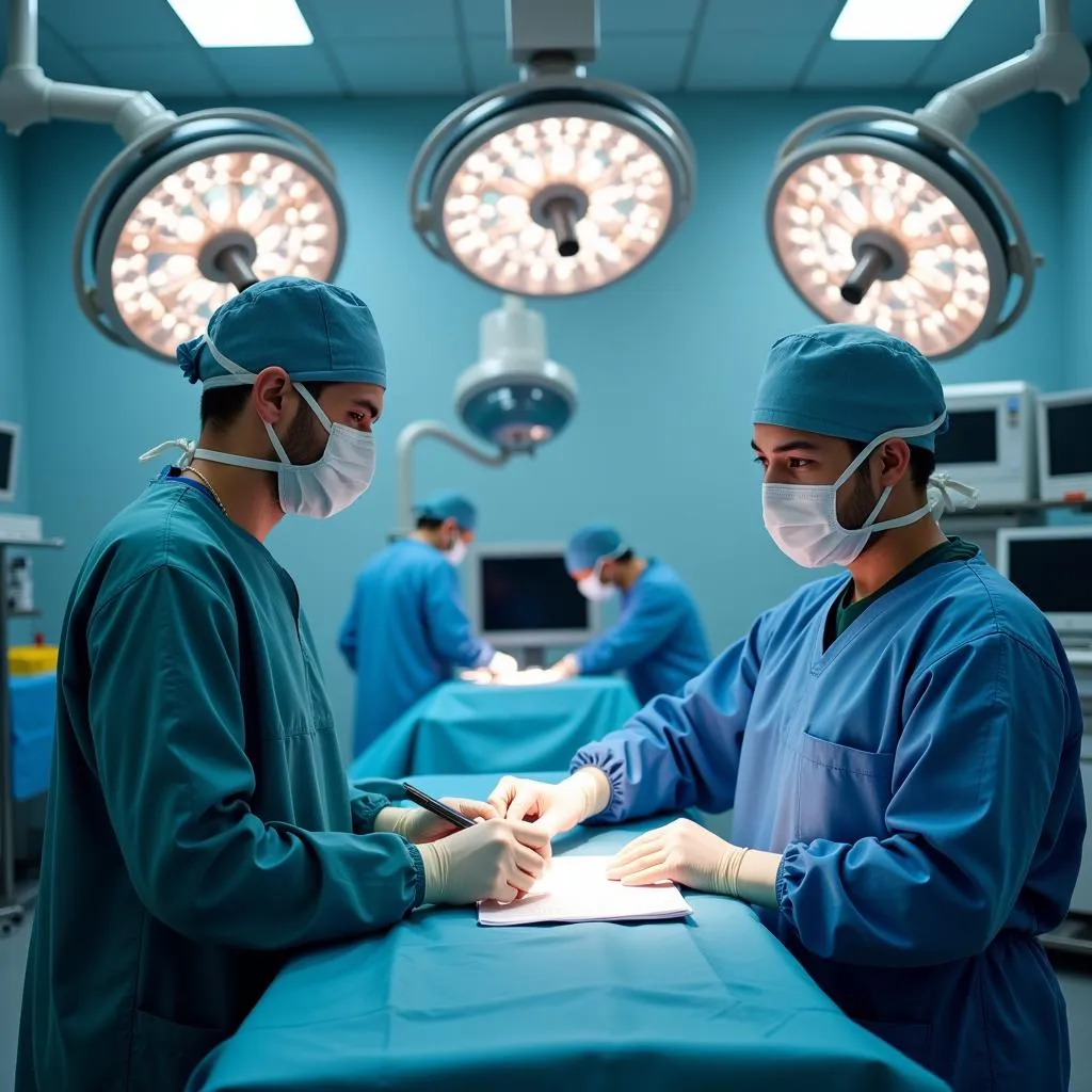 CSPD Hospital Operating Room with Surgeons