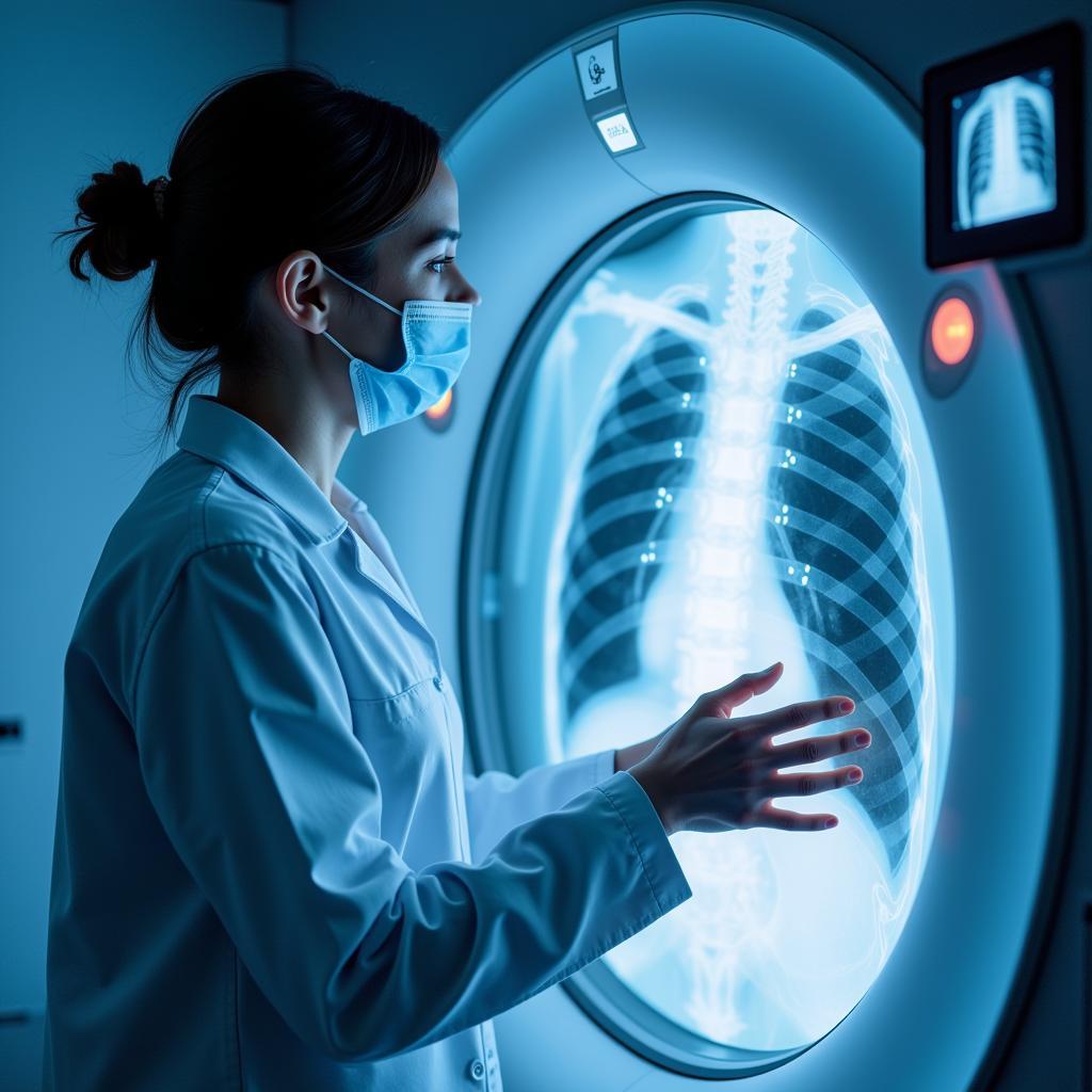 Patient Undergoing a CT Scan