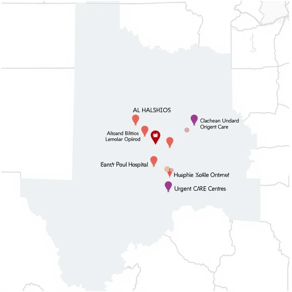 Dallas Healthcare Provider Map