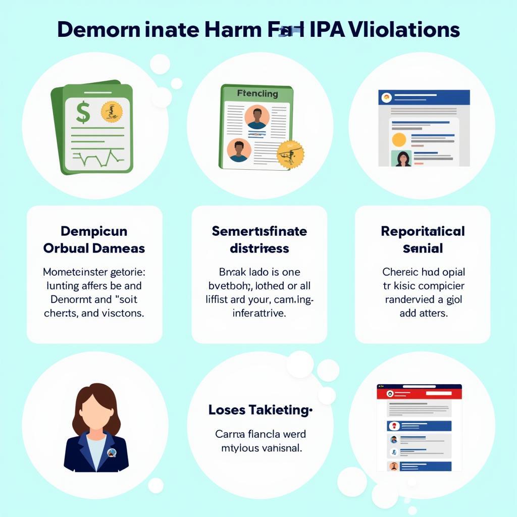 Examples of Demonstrable Harm from HIPAA Violations