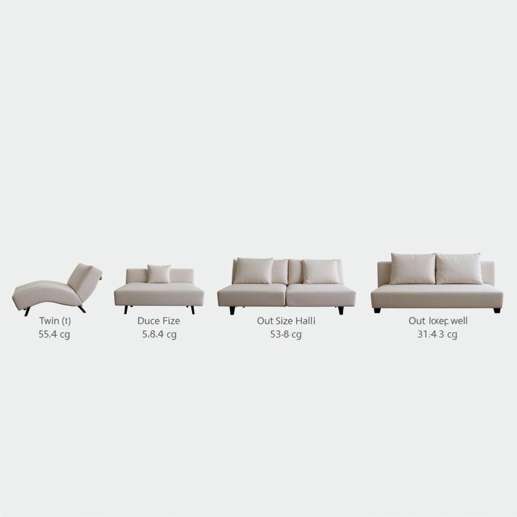 Hospital Pull Out Couch Sizes