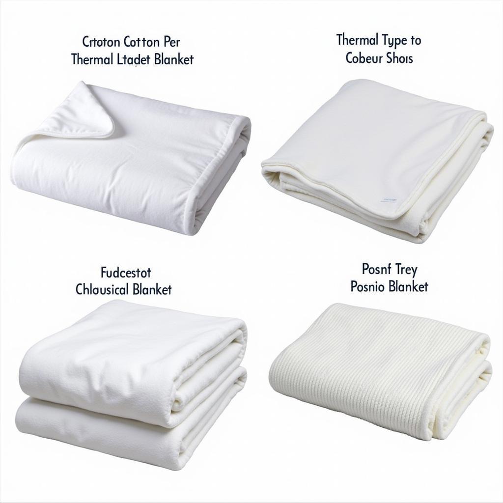 Various Types of Cotton Hospital Blankets