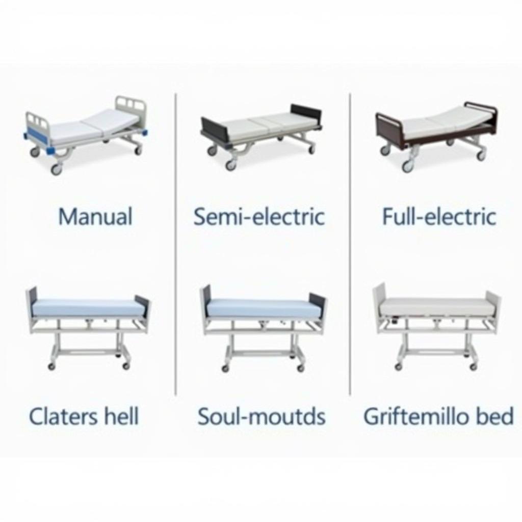 Various hospital beds available for rent 