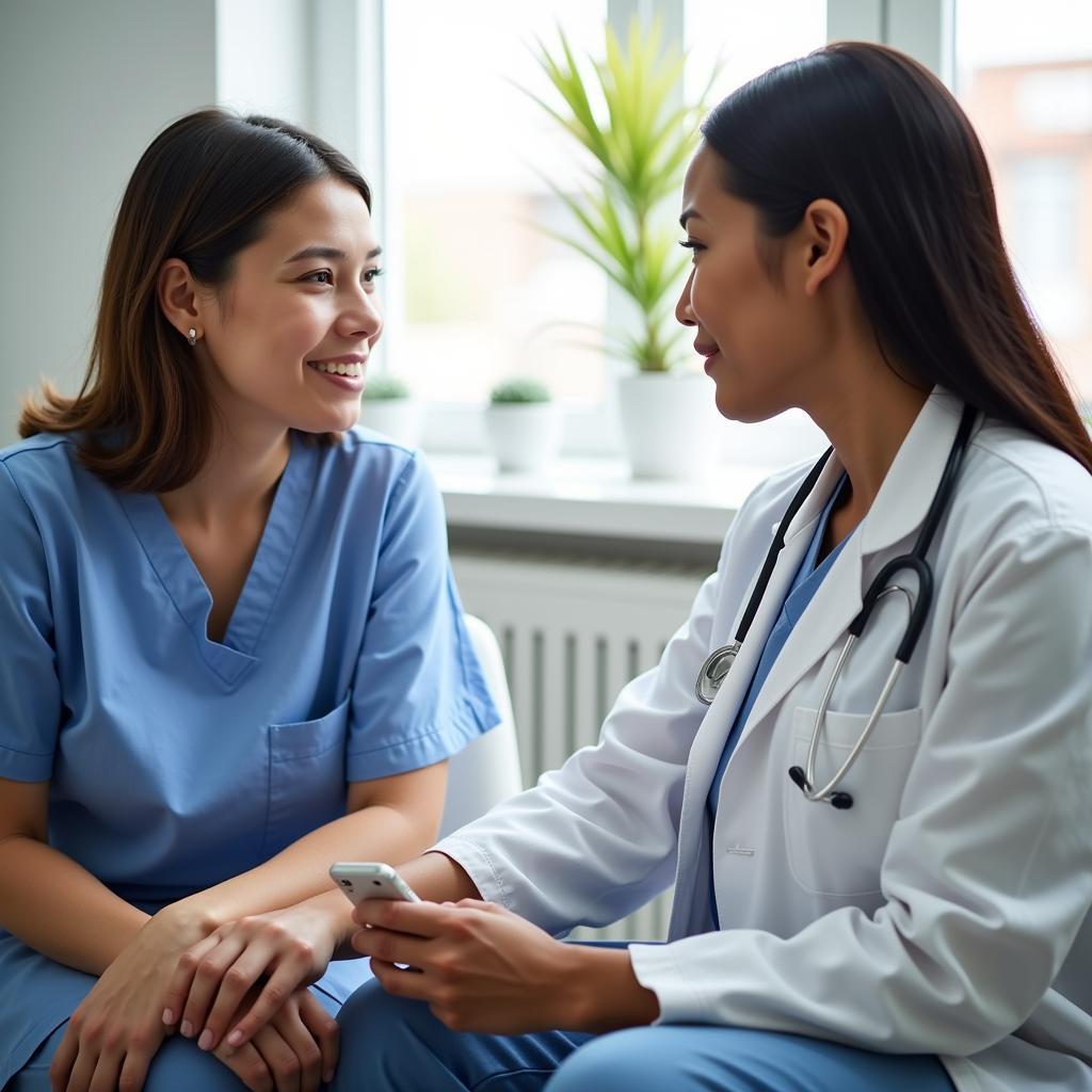 Doctor Consulting with a Patient in Oakland