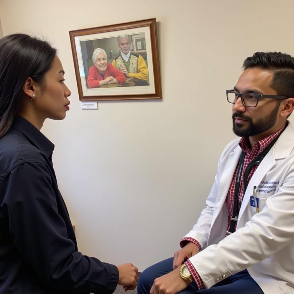 Doctor Patient Consultation at Kino Community Center