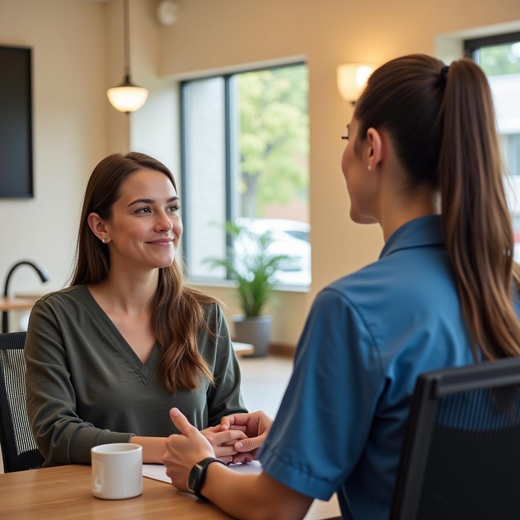 Job Interview at Douglas County Hospital