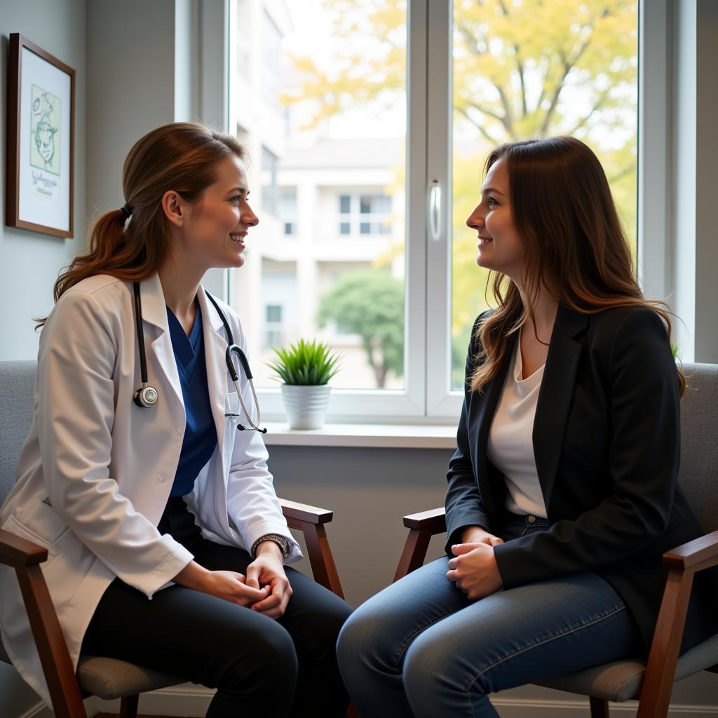 Patient Consultation at a Psychiatry Hospital in Dubai