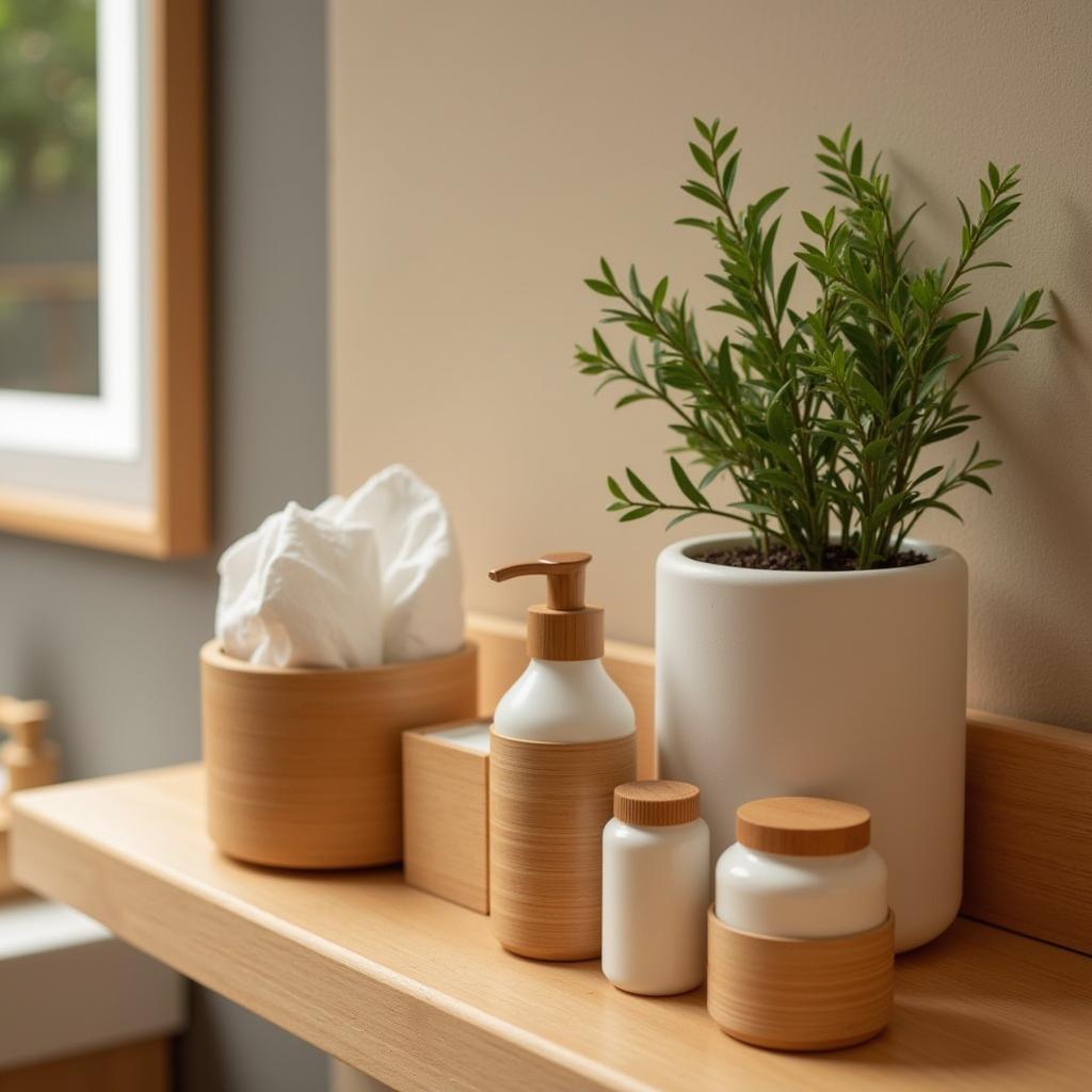 Eco-Friendly Hotel Toiletries in Reusable Containers