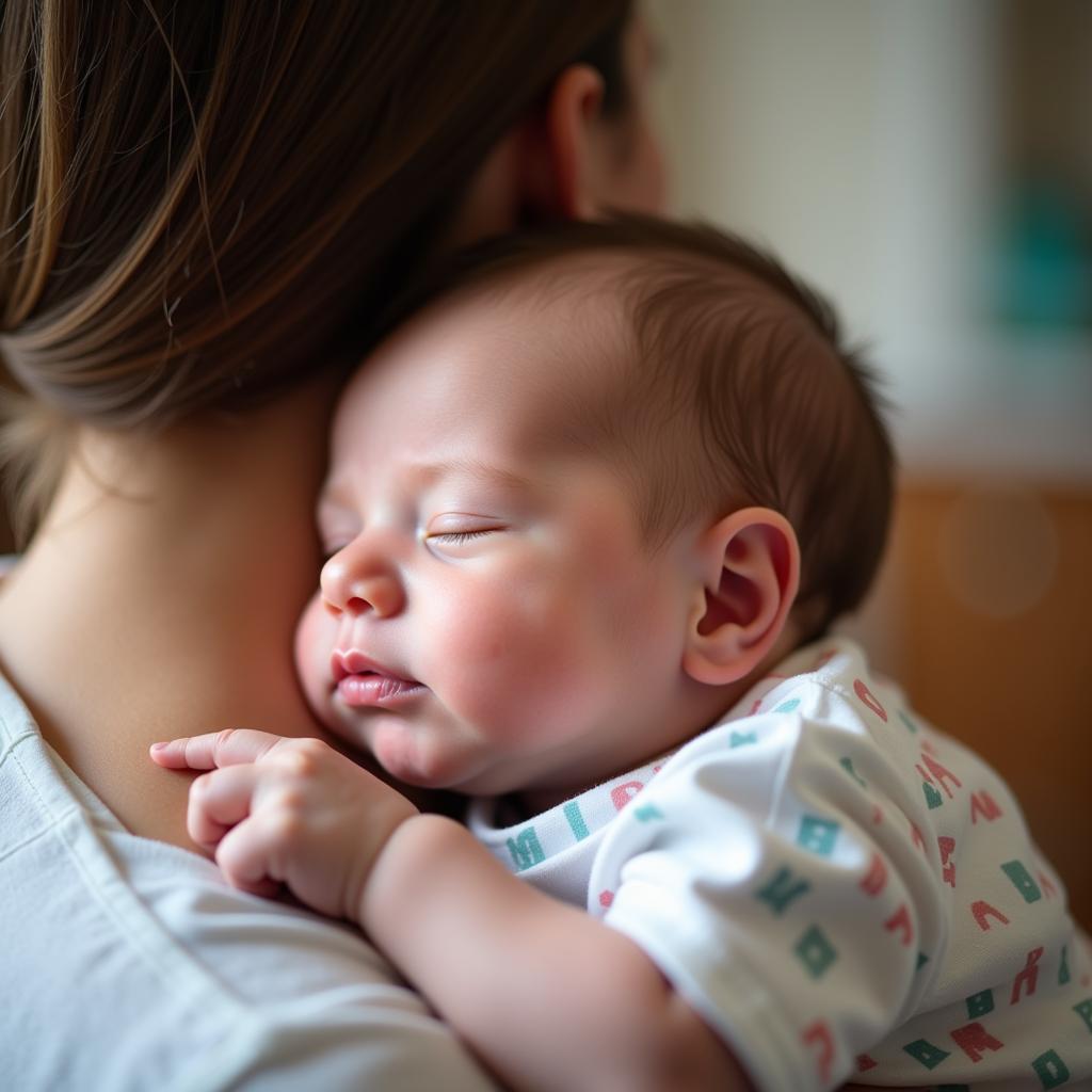 Edinburgh Maternity Hospital Newborn Baby