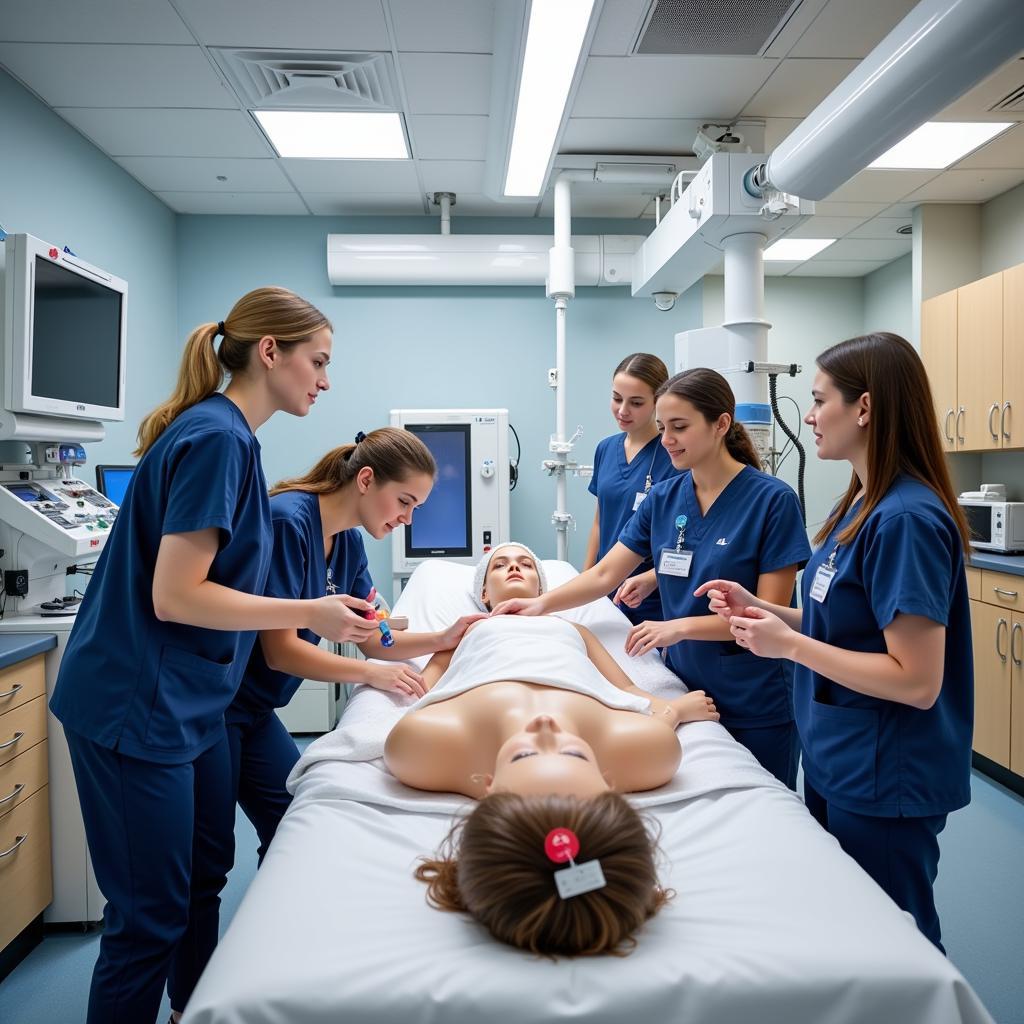 Edward Hospital Education Center - Simulation Lab