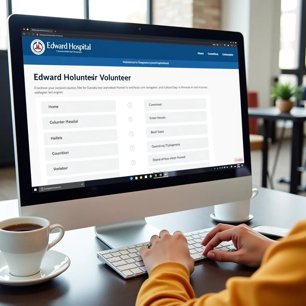Edward Hospital volunteer application process