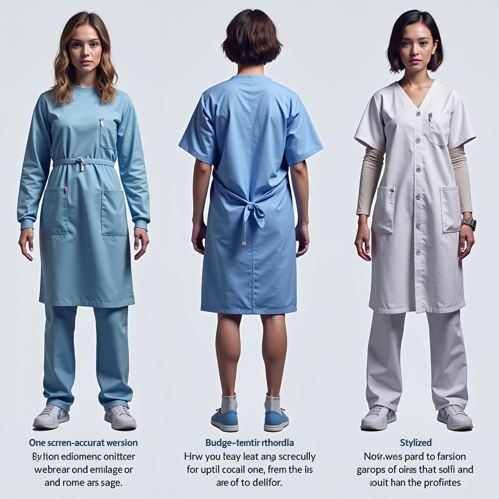 Different Eleven Stranger Things Hospital Gowns