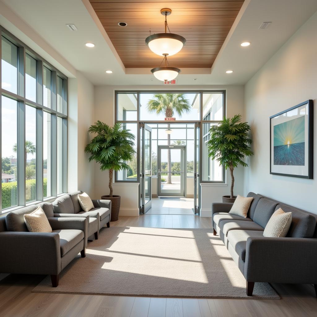 Comfortable Waiting Area at Emerald Coast Behavioral Hospital