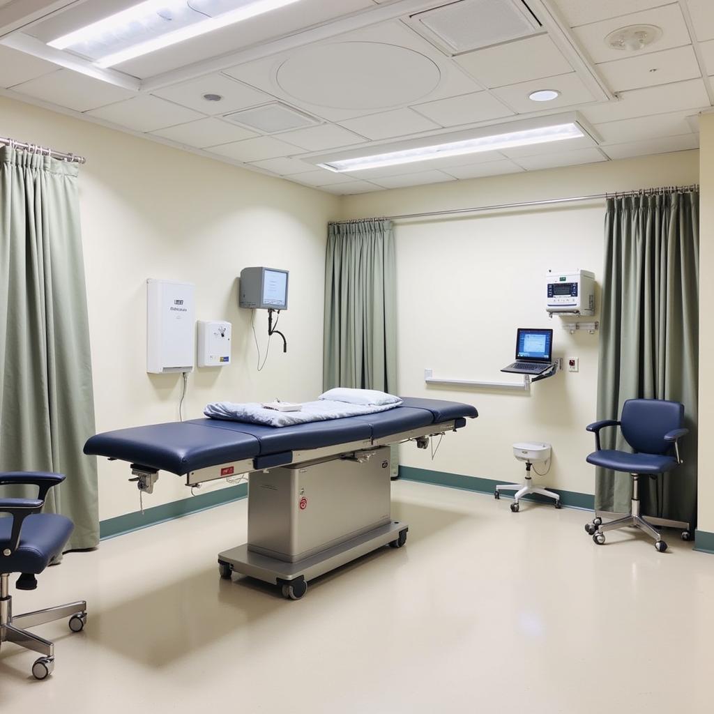 Emergency Room Treatment Area at Marietta Hospital