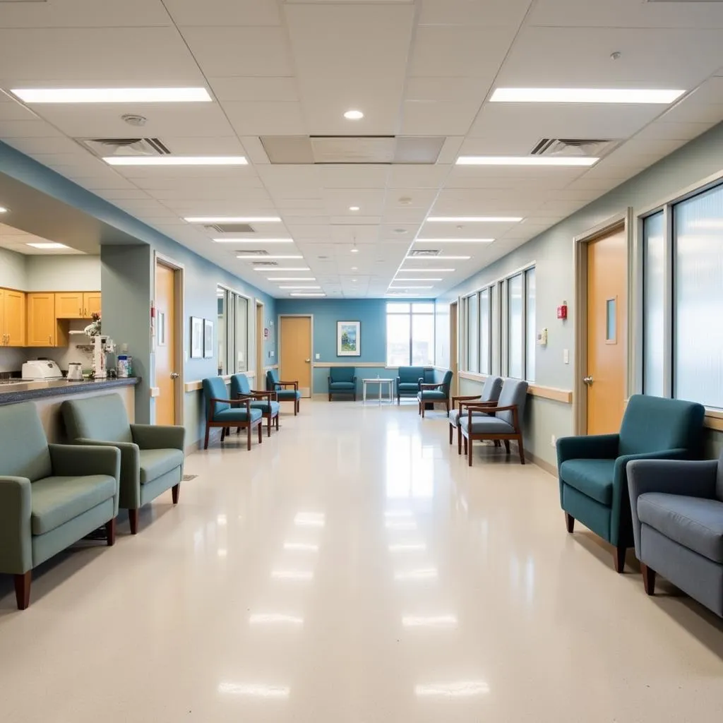 Spacious Emergency Room Waiting Area