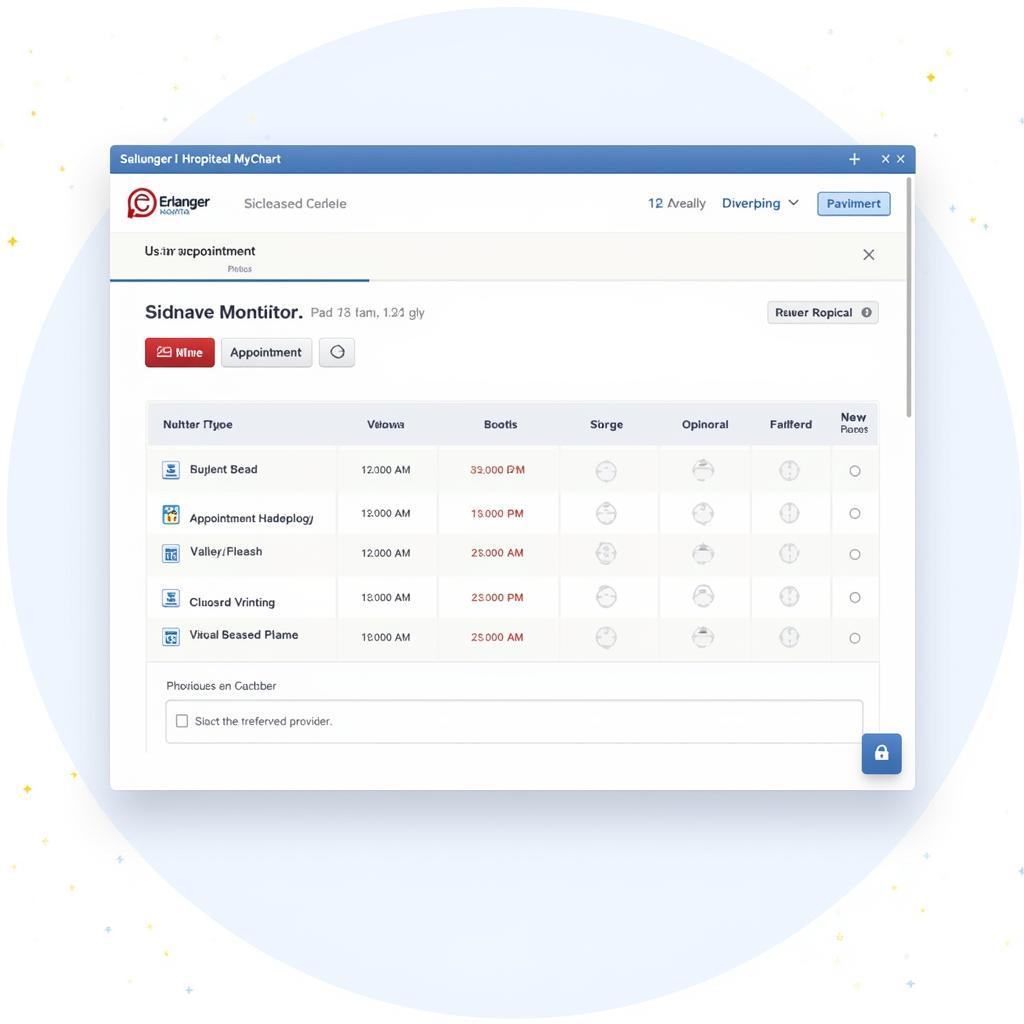 Scheduling an Appointment on Erlanger Hospital MyChart